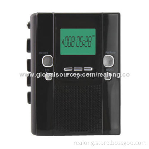 Multifunction Cassette Recorder with FM/AM Radio